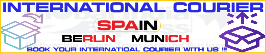 courier services from delhi to Madrid | courier charges from delhi to Madrid | per kg courier charges from delhi to Madrid| internatioinal courier services in delhi for Madrid