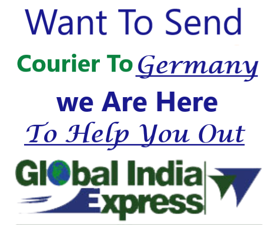 Send International Courier To Germany From India