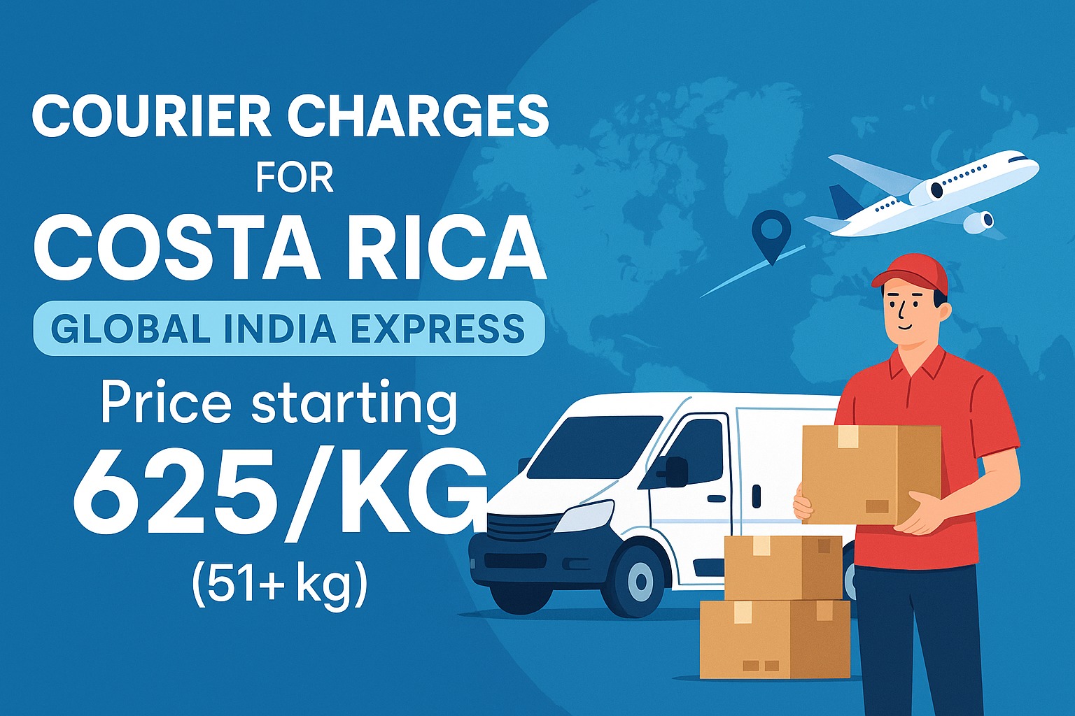 Courier Charges For Costa Rica