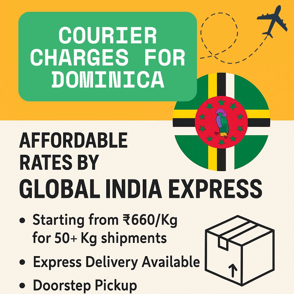 Courier Charges For Dominica