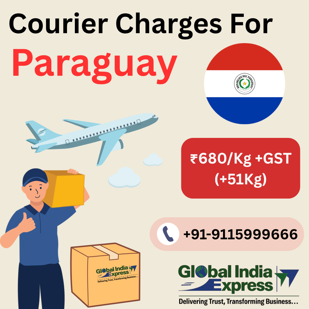 Courier Charges For Paraguay