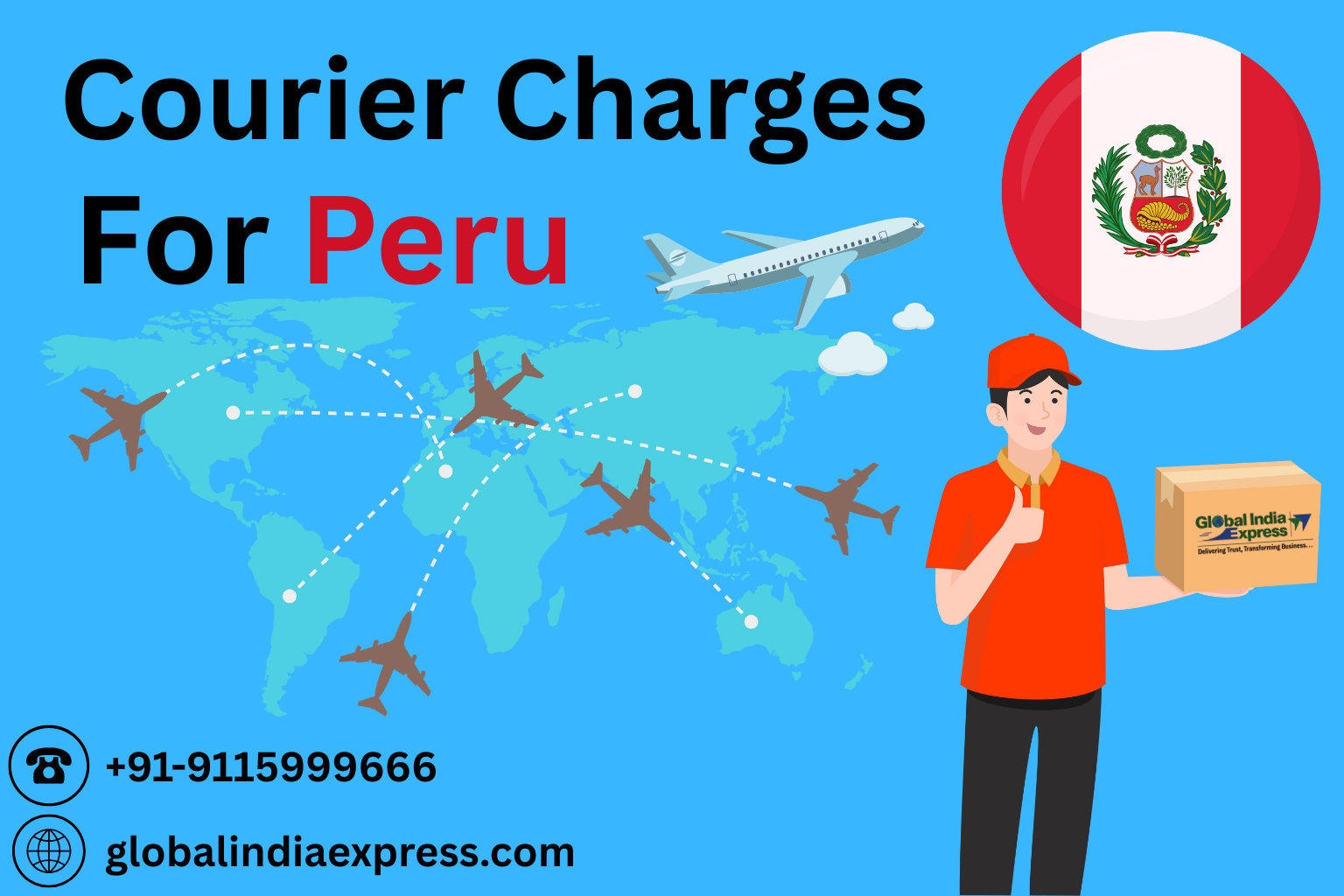 Courier Charges For Peru