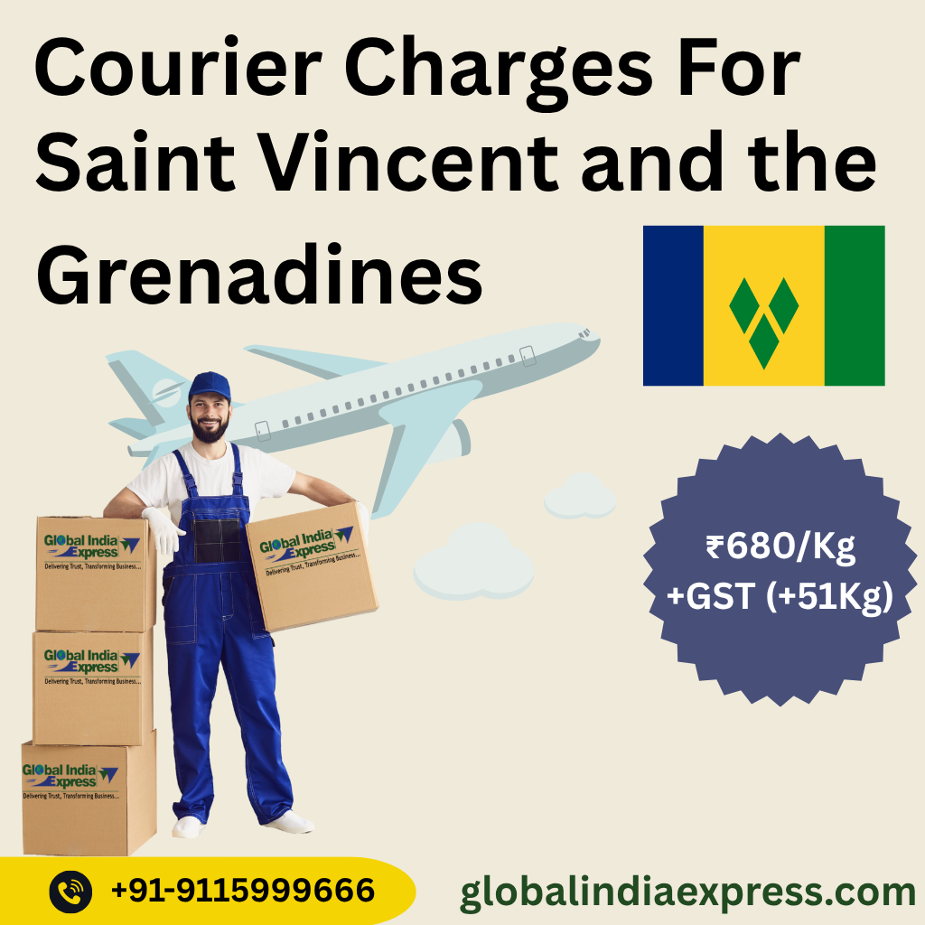 Courier Charges For Saint Vincent And The Grenadines