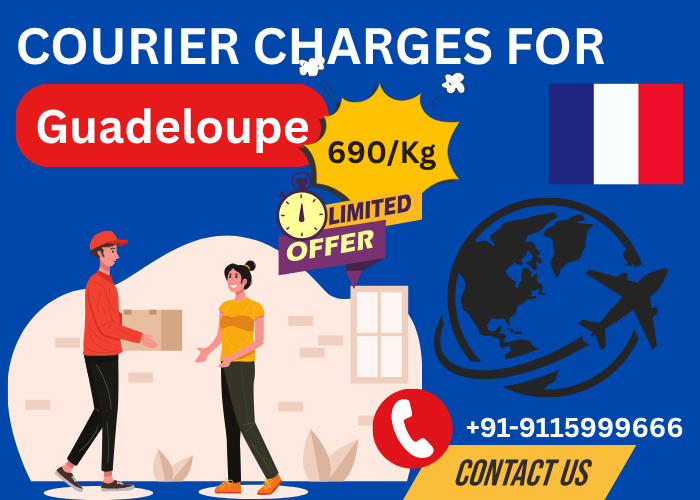 Courier Charges To Guadeloupe
