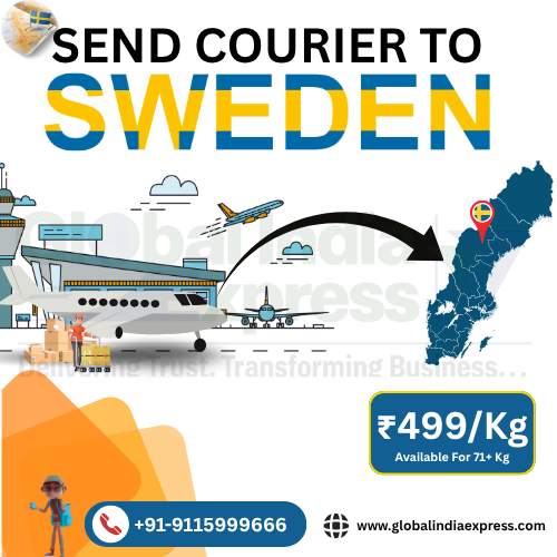 Courier charges To Malmo From Pune