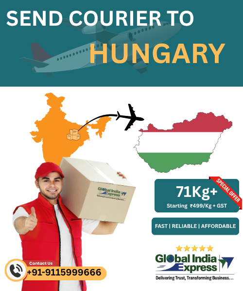 Courier charges For Hungary From Chennai