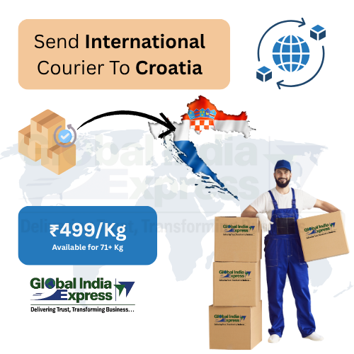 Courier Charges To Croatia From Hyderabad