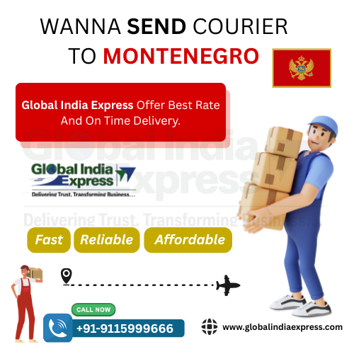 Courier Charges To Podgorica From Ludhiana