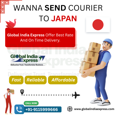 Courier Charges To Japan From India