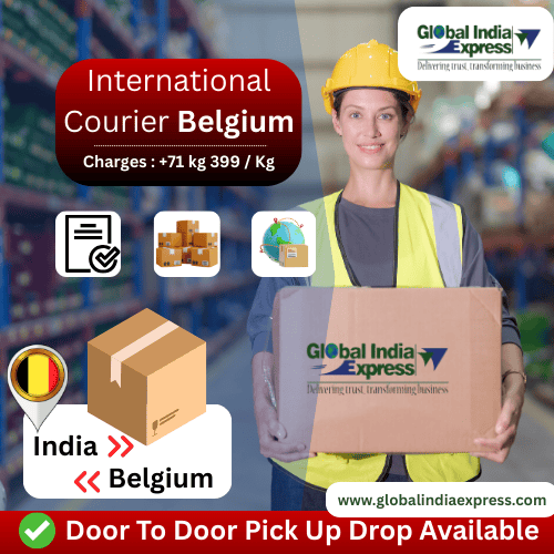Courier To Ghent From India