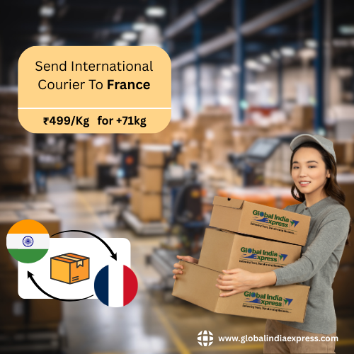 Courier To France From India