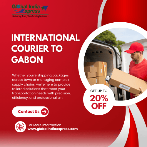Courier to Gabon from India