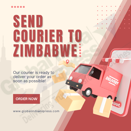Courier to Zimbabwe from India