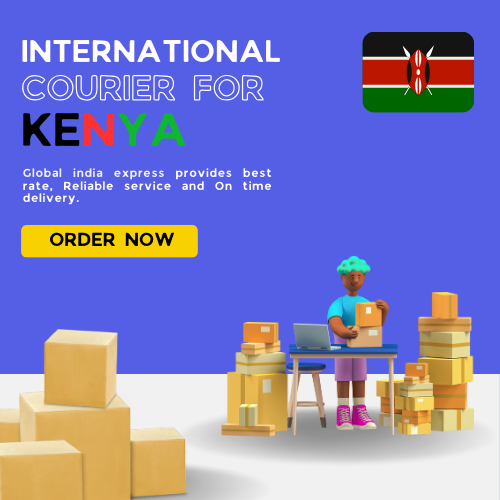 Courier to Kenya from India