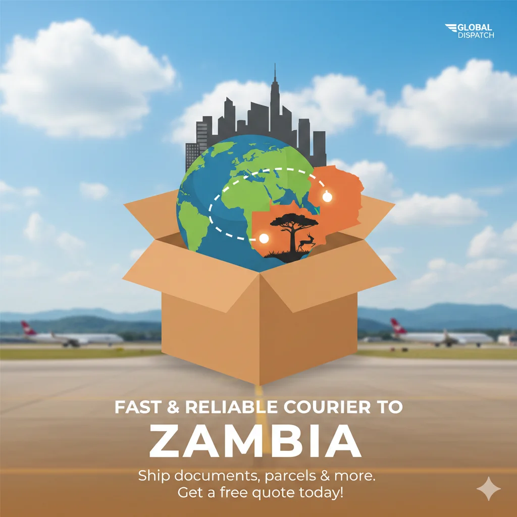 send courier to Mufulira