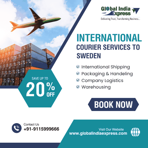 Courier Charges To Sweden