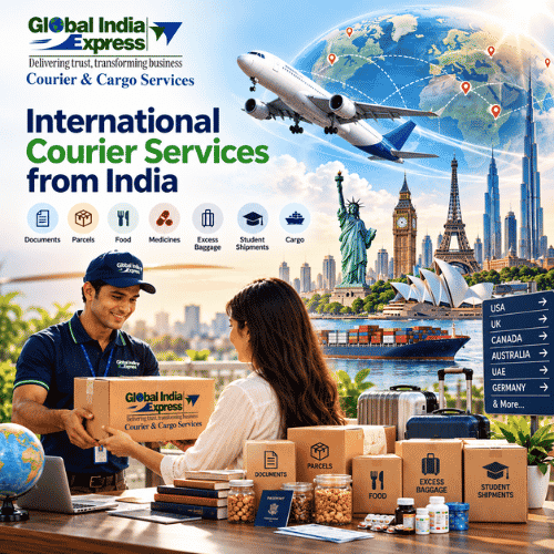 international courier service from india