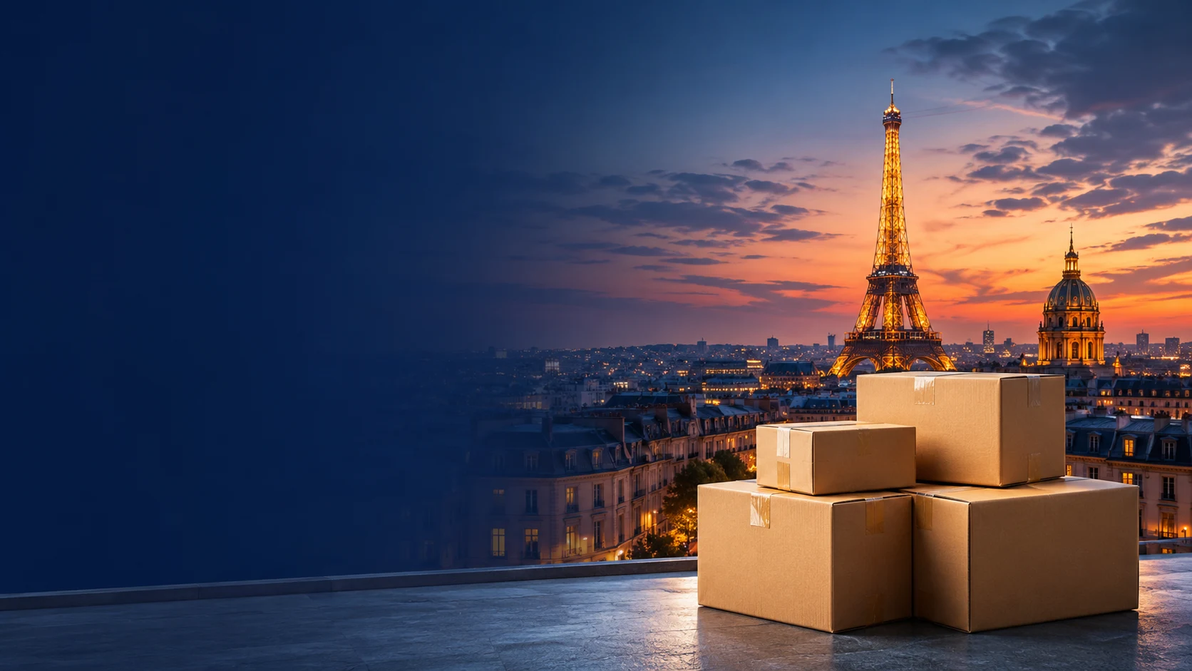 Courier charges for France from Delhi
