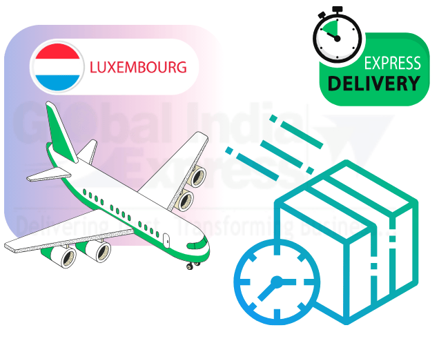 Delhi To Luxembourg Courier Charges