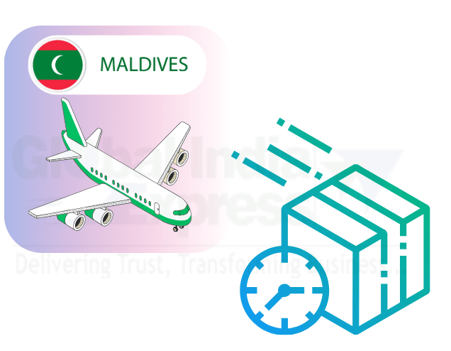 Delhi To Maldives Courier Charges