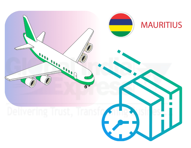 Delhi To Mauritius Courier Charges