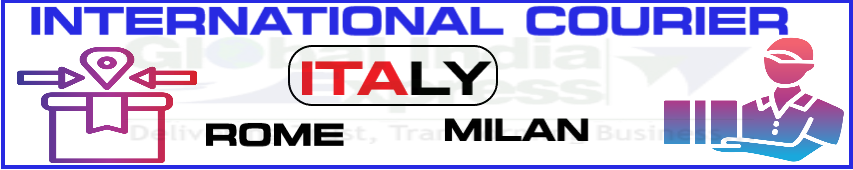 Courier Services Or Charges From Delhi To Italy