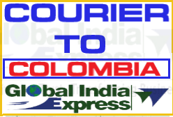 Courier Charges To Colombia From Delhi