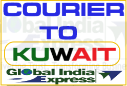 Courier To Kuwait Charges From Delhi / India