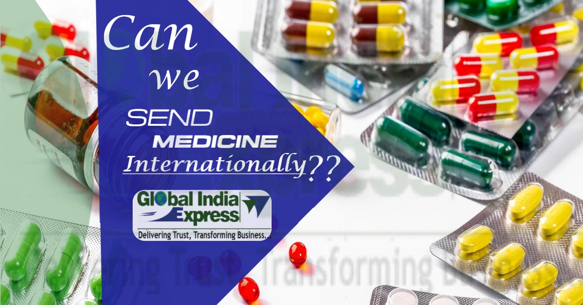 can i send medicine to usa from india