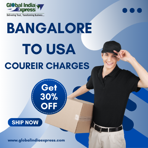 Bangalore To USA Courier Charges